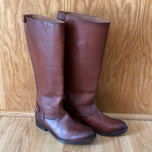 Frye Melissa Button Back - Zip Boot